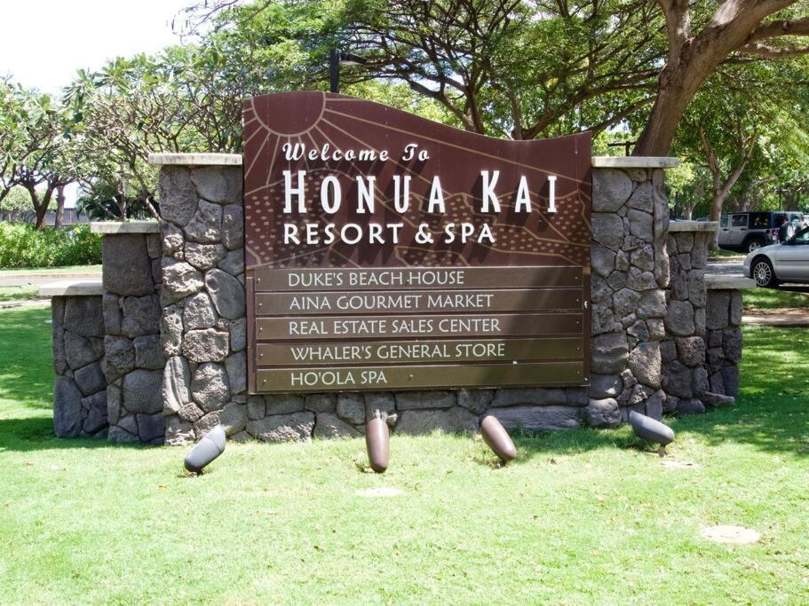 Ocean View One Bedroom At Honua Kai!! Lahaina Eksteriør bilde